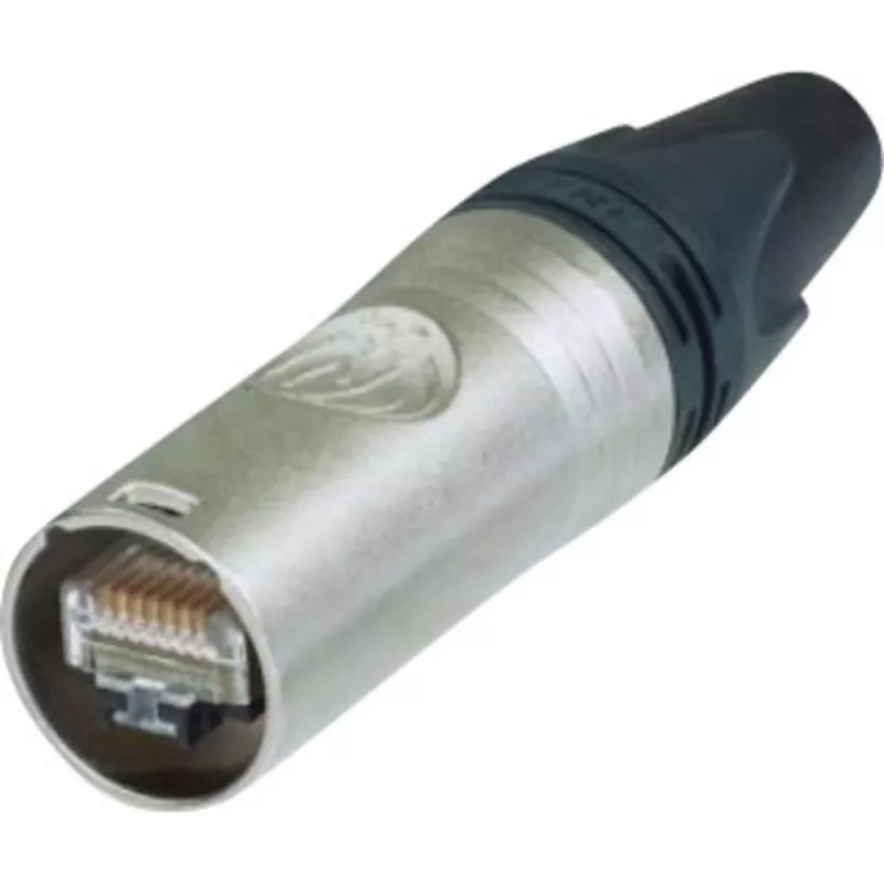 Neutrik RJ45 etherCON CAT6 A jungties kištukas, tiesus polius: 8P8C NE8MX6 nikelis NE8MX6 1 vnt. (NE8MX6)