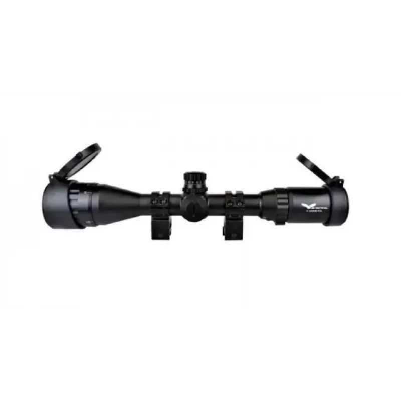 JS-Tactical 3-12x40 Mil-Dot šautuvo taikiklis, 22 mm bėgelis