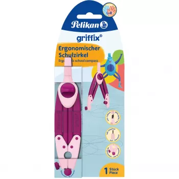 Pelikan Griffix Pink plunksnakotis 1 vnt. lizdinėje pakuotėje