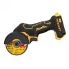 DeWALT DCS438N-XJ 18V XR kampinis šlifuoklis be laidų, 76 mm