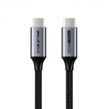 USB Type-C į Type-C kabelis extra digital CA913312 — USB 3.2, 20 Gbps, 100 W PD