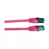 EFB-Elektronik RJ45 komutacinis kabelis Cat.6A S/FTP LSZH purpurinis 2m Gamintojas: EFB Elektronik (MK6001.2MA)