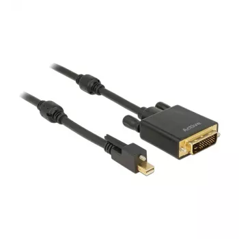 Vaizdo kabelio adapteris DeLOCK 85637 Mini DisplayPort į DVI 5 m juodas