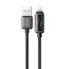 USB-A į Lightning laidas Mcdodo CA-5250 su LED įkrovimo ekranu, 1,2 m