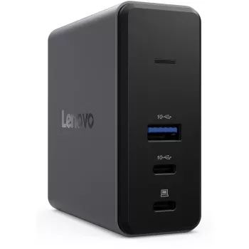 „Lenovo X9“ įkrovimo GaN dokas, laidinis USB 3.2 Gen 2 (3.1 Gen 2) Type-C, pilkas