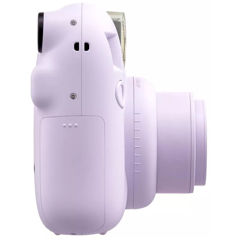 Momentinis fotoaparatas Fujifilm Instax Mini 12 Purple — nuotrauka 86×54 mm, plėvelė 62×46 mm, 60 mm židinio nuotolis