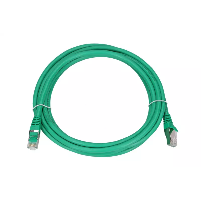 Tinklo kabelis Extralink LAN Patchcord Kat.6 RJ-45 Cat6 3 m žalias