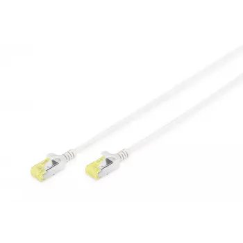 Tinklo kabelis Digitus CAT 6A U/FTP plonas komutacinis kabelis RJ-45 Cat6a 3 m Pilkas
