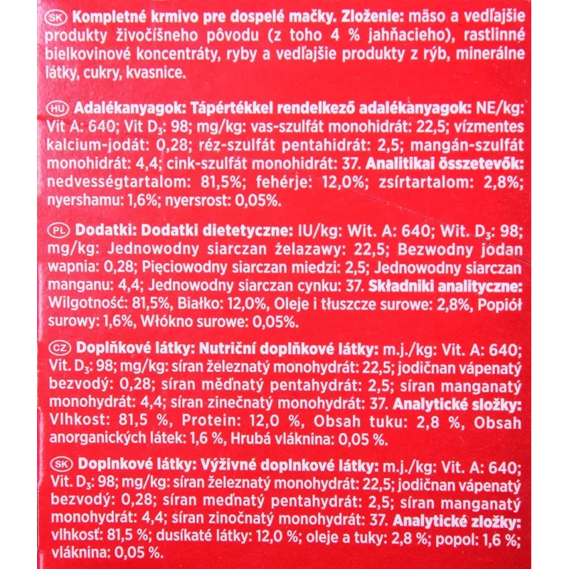 GOURMET Mon Petit mėsos mišinys - šlapias kačių maistas - 6 x 50 g
