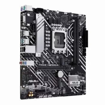 ASUS PRIME H610M-A R2.0 | Procesoriaus šeima Intel | Procesoriaus lizdas LGA1700 | Palaikomos standžiųjų diskų sąsajos M.2, SATA | SATA jungčių skaičius 4