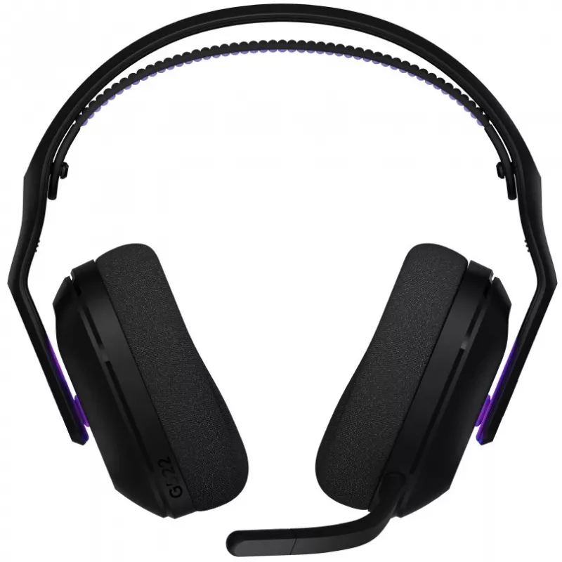 Logitech G G522 LIGHTSPEED belaidės žaidimų ausinės su LIGHTSYNC RGB apšvietimu ir pažangiu sinchronizuotu garsu, trijų režimų jungtys