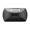 Elektroninis parkavimo diskas Needit Park Mini — juodas, ABS ir stiklas, CR-2450 3V, 82×25×45 mm