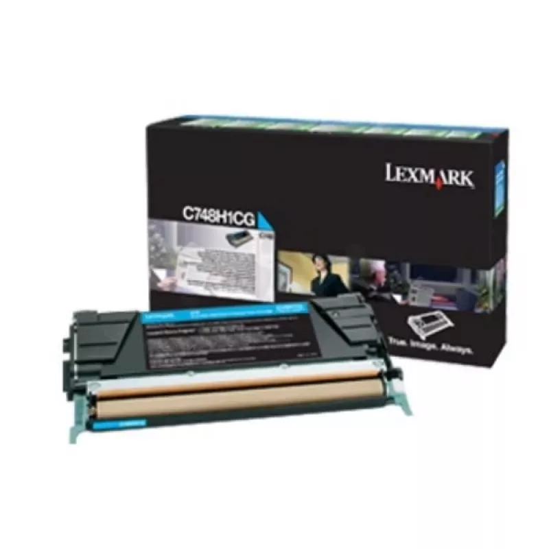 Lexmark C748H3CG Tonerio kasetė 10000 puslapių Žalsvai mėlyna