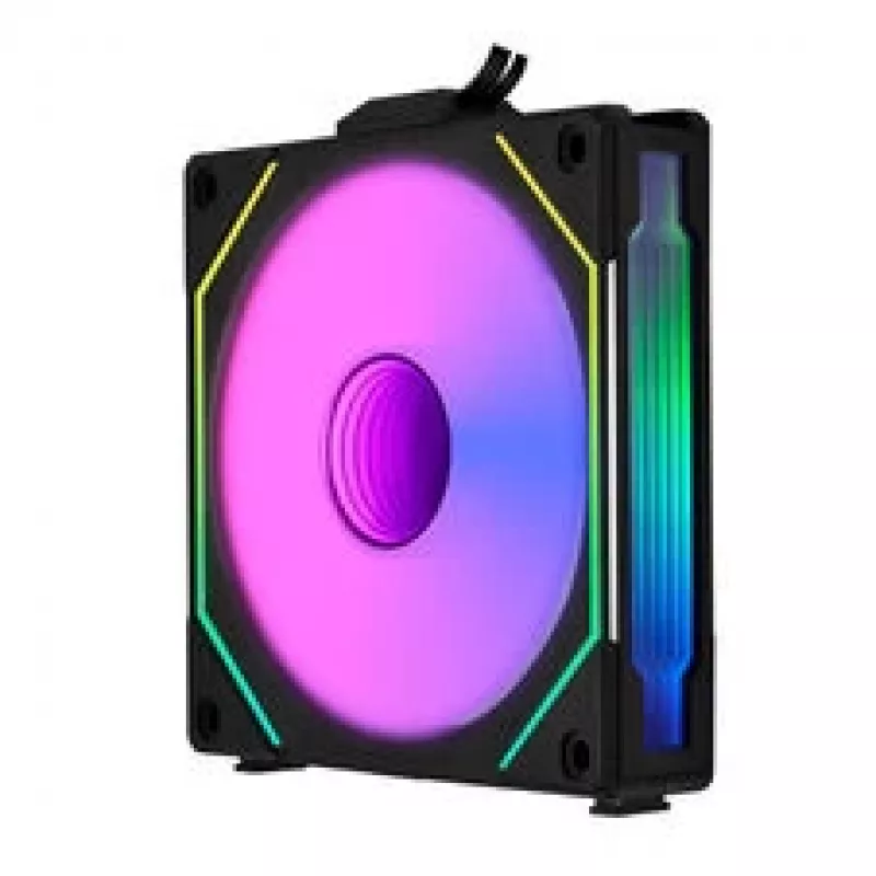 LIAN LI UNI FAN SL-INF 120 ARGB Reverse Blade 3-Pack - juoda