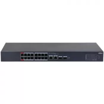 Dahua Technology DH-CS4218-16ET-135 tinklo komutatorius Valdomas L2 Gigabit Ethernet (10/100/1000) Power over Ethernet (PoE) Juodas