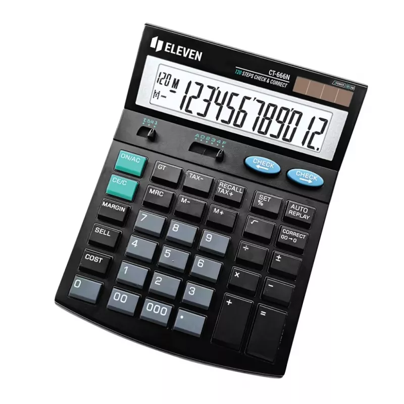Skaičiuotuvas CT666N juodas
