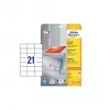 Avery 6174 lipnios etiketės Baltos 525 vnt.
