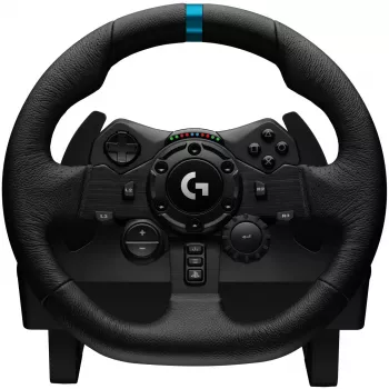 Logitech G G923 SE Juoda USB 2.0 Vairas + pedalai + vairalazdė PC, PlayStation 4, PlayStation 5 (991-000531)
