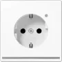 JUNG LS 1520-O WW LNW - Type F - 1 modulis(-iai) - 2P - Balta - Termoplastas - Maitinimo