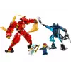 LEGO NINJAGO rinkinys 71808 — 322 dalys, 4 minifigūrėlės, aukštis 160 mm, amžius 7+