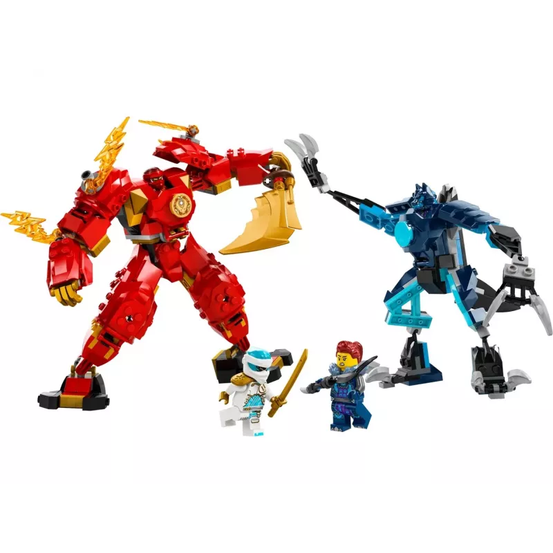 LEGO NINJAGO rinkinys 71808 — 322 dalys, 4 minifigūrėlės, aukštis 160 mm, amžius 7+