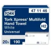 Lankstomas rankšluostinis popierius Tork Xpress Multifold Universal H2 2 sluoksnių, 23,4 x 21,3 cm (20 vnt.)