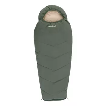 Vaikiškas miegmaišis Outwell Convertible Junior (120–150 cm) – dulkėta žalia, dydis: kairysis