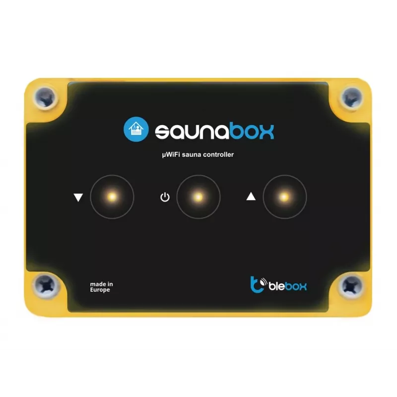 Saunos valdiklis bleBox saunaBox su Bluetooth ryšiu