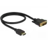 Vaizdo kabelio adapteris DeLOCK 85651 0,5 m HDMI Type A DVI juodas
