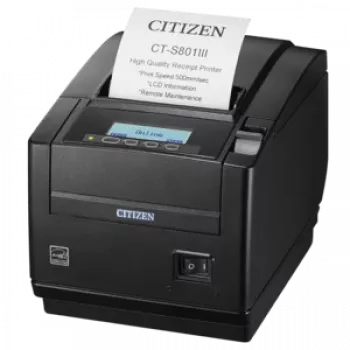 Etikečių spausdintuvas Citizen CT-S801III 203 dpi USB su įmontuotu pjaustytuvu