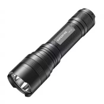 Flashlight Superfire L6-U — 1480 lm, 330 m spindulio nuotolis