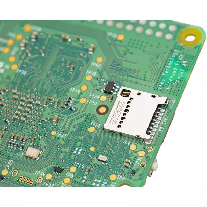 Vienplokštis kompiuteris Raspberry Pi 5 kūrimo plokštė — 2400 MHz Arm Cortex-A76, iki 16 GB LPDDR4x, MicroSD, USB 3.2, Wi‑Fi 5