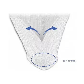 Pintas apsauginis vamzdis DeLOCK 20810 5 m x 19 mm baltas