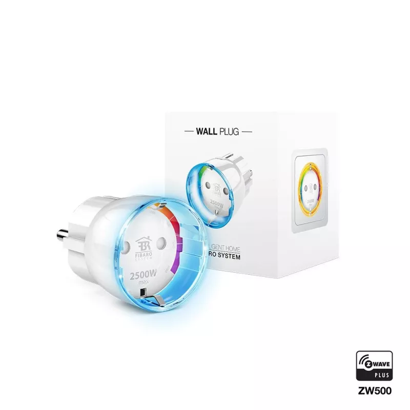 Fibaro FIBEFGWPF-102-5 maitinimo kištuko adapteris, F tipo, baltas