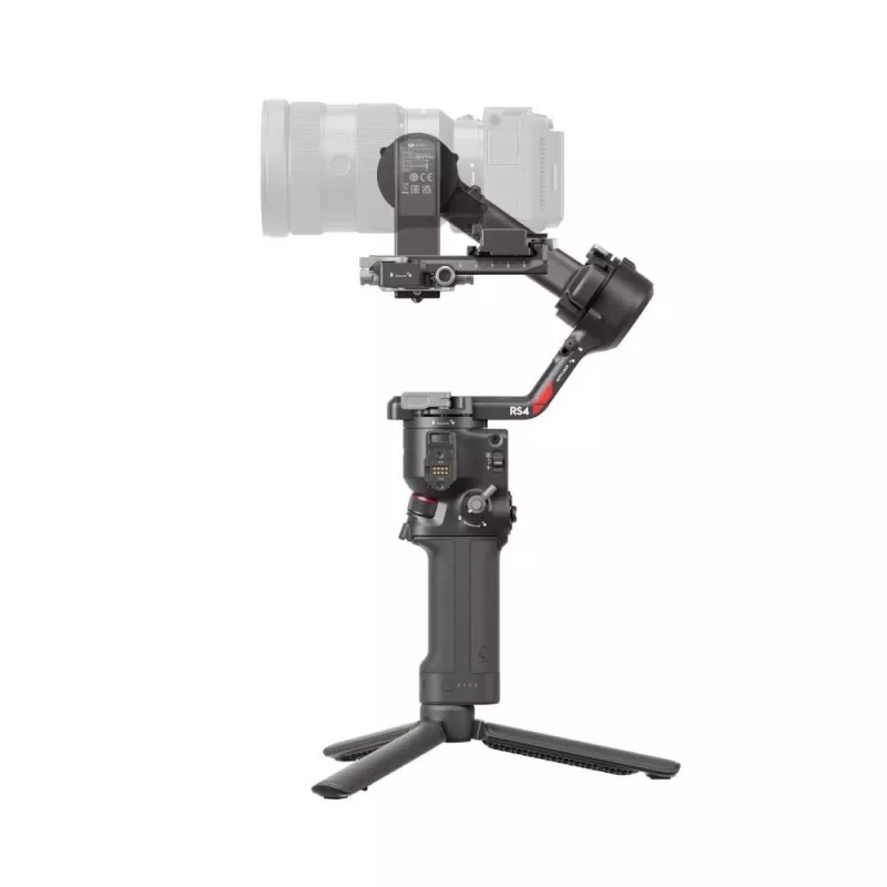Rankinis kameros stabilizatorius DJI RS4, aliuminio korpusas, 12 val. baterija, 1,066 kg, juodas