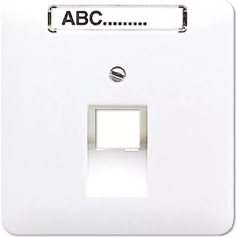 JUNG CD 569-1 NAUA WW - Balta - Termoplastas - RJ-45