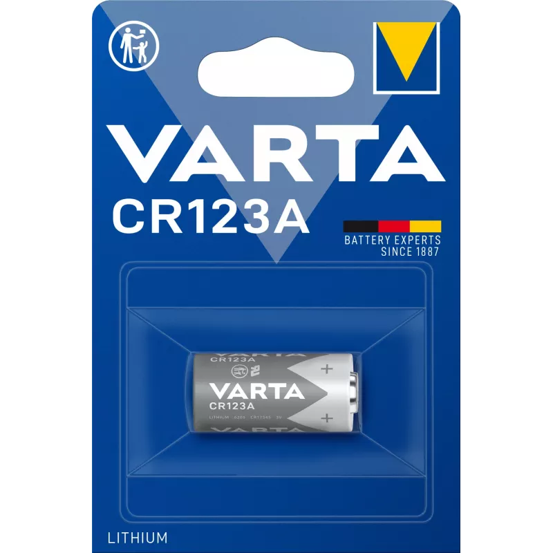 Varta Lithium CR123A 3V 1600mAh fotoaparato baterija