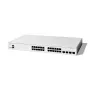 Cisco Catalyst 1300-24T-4G valdomas jungiklis, 24 prievadai GE, 4x1GE SFP, ribota viso gyvenimo apsauga (C1300-24T-4G)