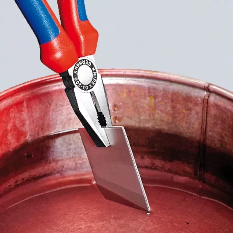 Knipex universalios replės, 2 komponentų rankenos, 200 mm