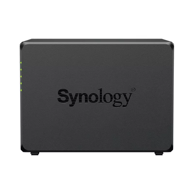 NAS saugojimo serveris SYNOLOGY DS425+ — 4 lizdų, Intel Celeron J4125 2,0–2,7 GHz, 2 GB DDR4, 0 TB, 2,5GbE, 2 M.2 lizdai