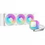 All-in-one skystis aušintuvas DeepCool LE360 WH V2 12 cm White — 360 mm radiatorius, 3x120 mm ventiliatoriai, LGA 1851 palaikymas