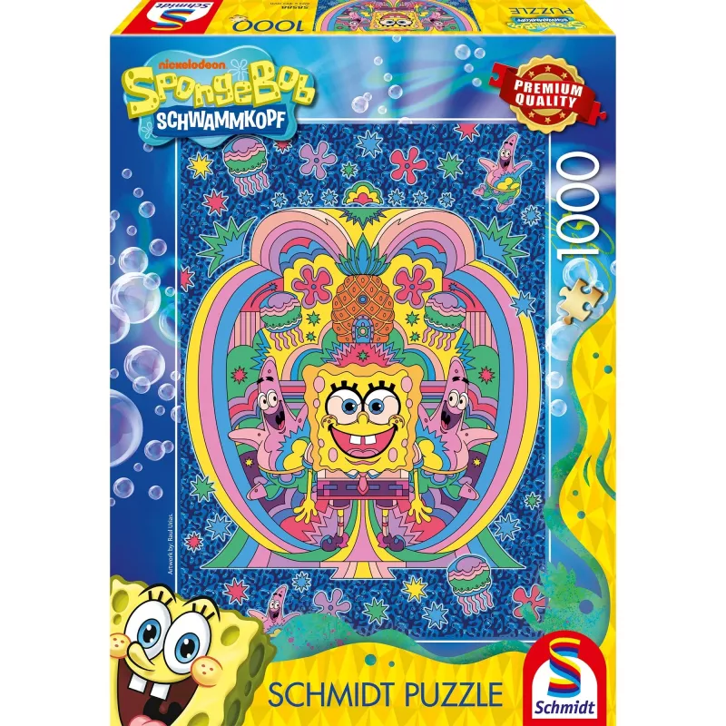Hommage an SpongeBob, 1000 dalių dėlionė