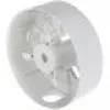 Jungiamoji dėžutė Hikvision DS-1280ZJ-PT3 — balta, universalus tvirtinimas, Ø12 cm, aukštis 40,5 mm, maks. apkrova 2 kg