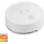 Dūmų detektorius WiFi Smart, Tuya suderinamas, baltas