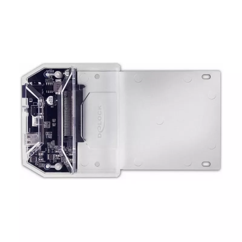 DeLOCK USB-C prijungimo stotelė 1 x U.2 SSD, juoda