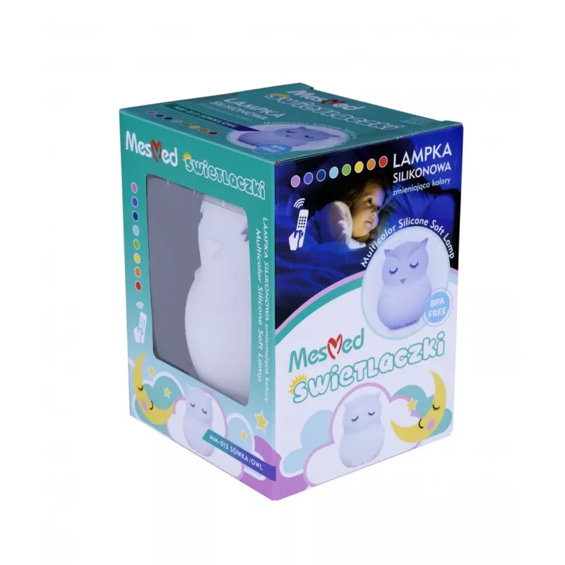 Silikoninis naktinis šviestuvas MesMed MM014 Own