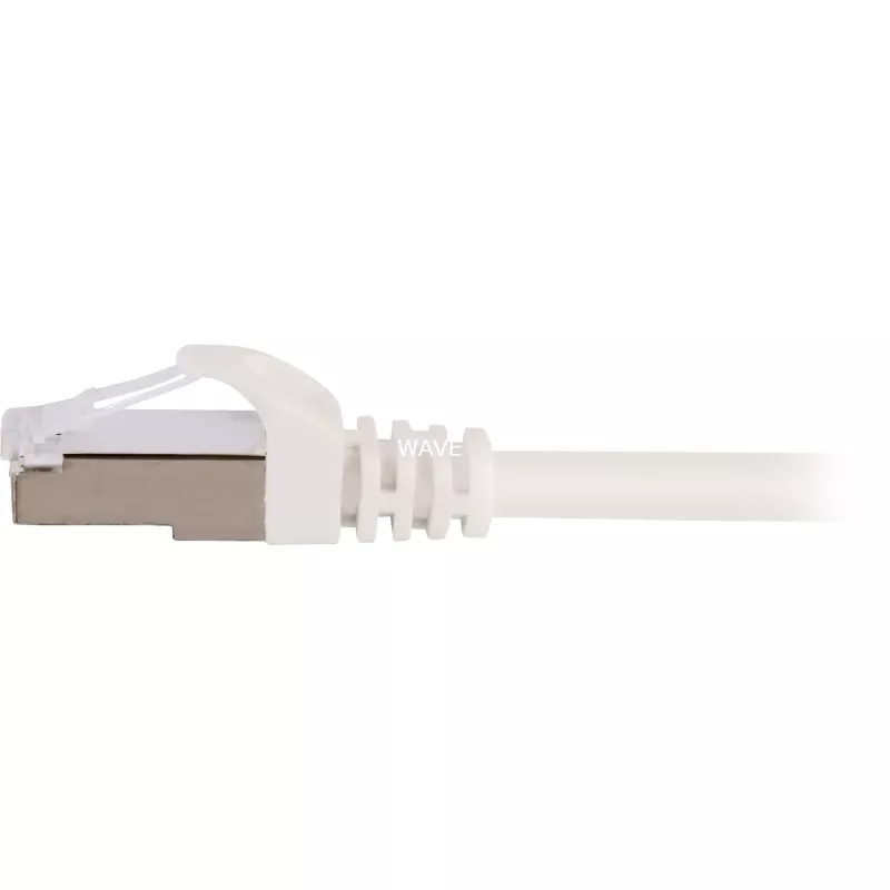 komutacinis kabelis RJ45 kištukas > RJ45 kištukas CAT.6 S/FTP (Baltas, 1,5 metro)