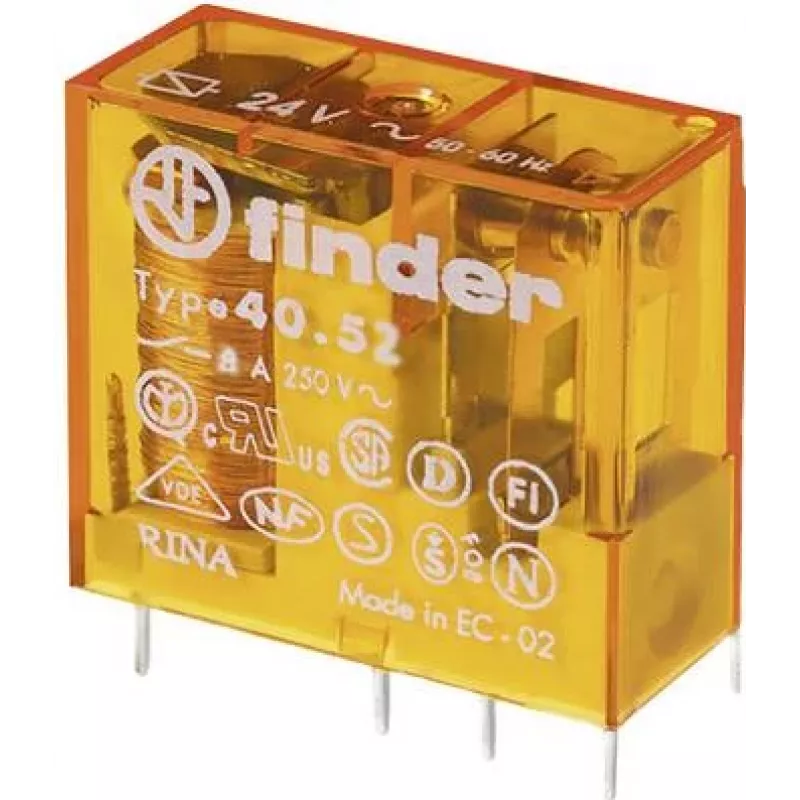 FINDER S.p.A. kištukinė / PCB relė 40.52.8.110.0000 (405281100000)