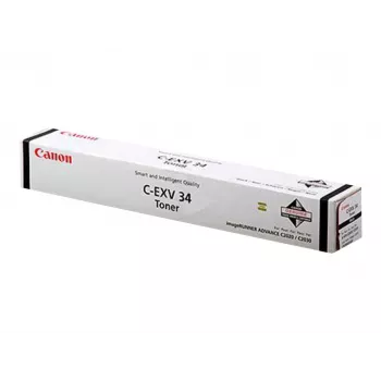 Canon C-EXV 34 dažų kasetė, 1 vnt., Originali, juoda