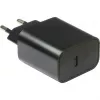 Įkroviklis PD-2020, USB-C įkroviklis (juodas, be laido, PD 20 W, greitasis įkrovimas 3.0)
